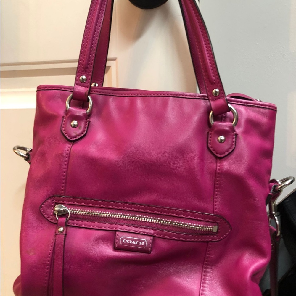 Coach Pink Shoulder Bag